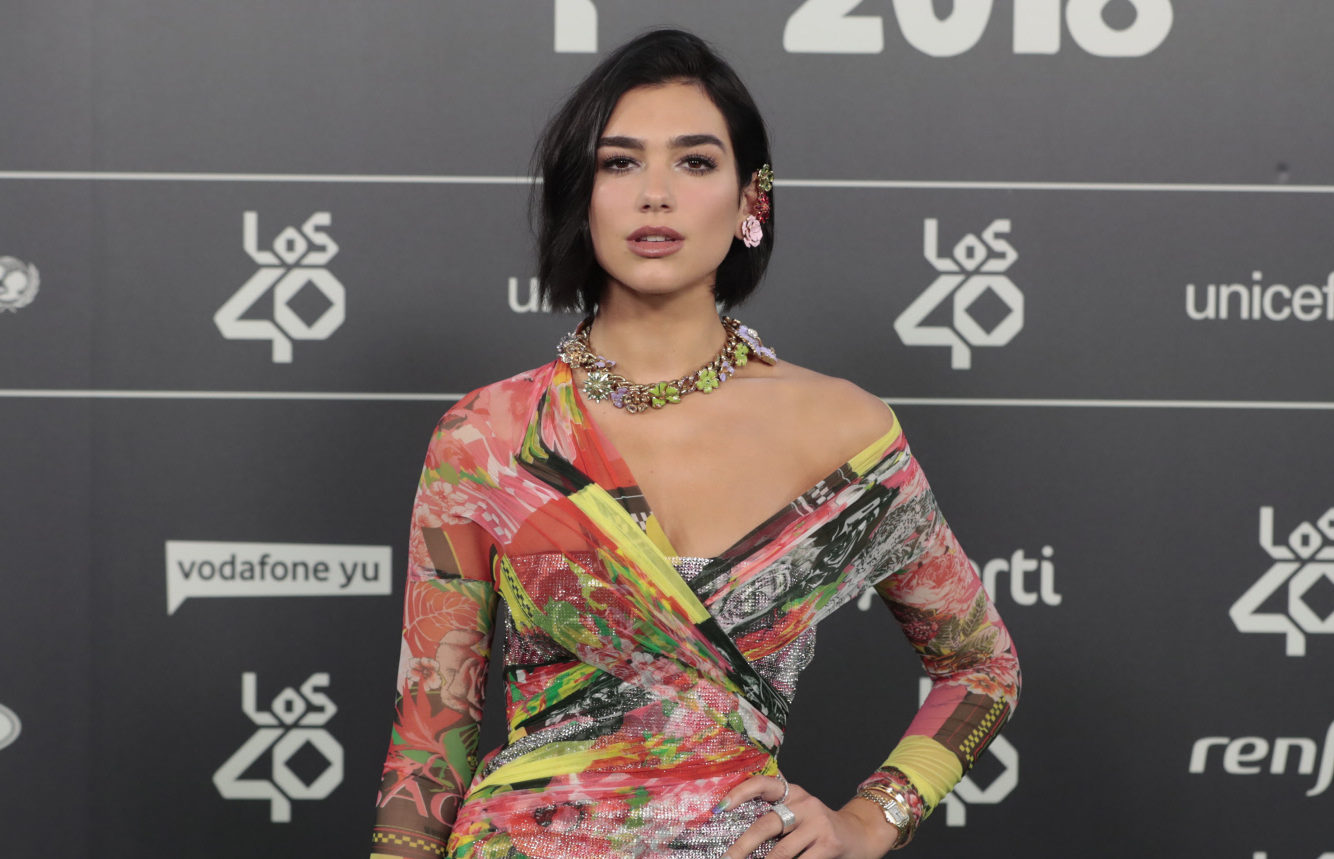 dua lipa los 40 music awards