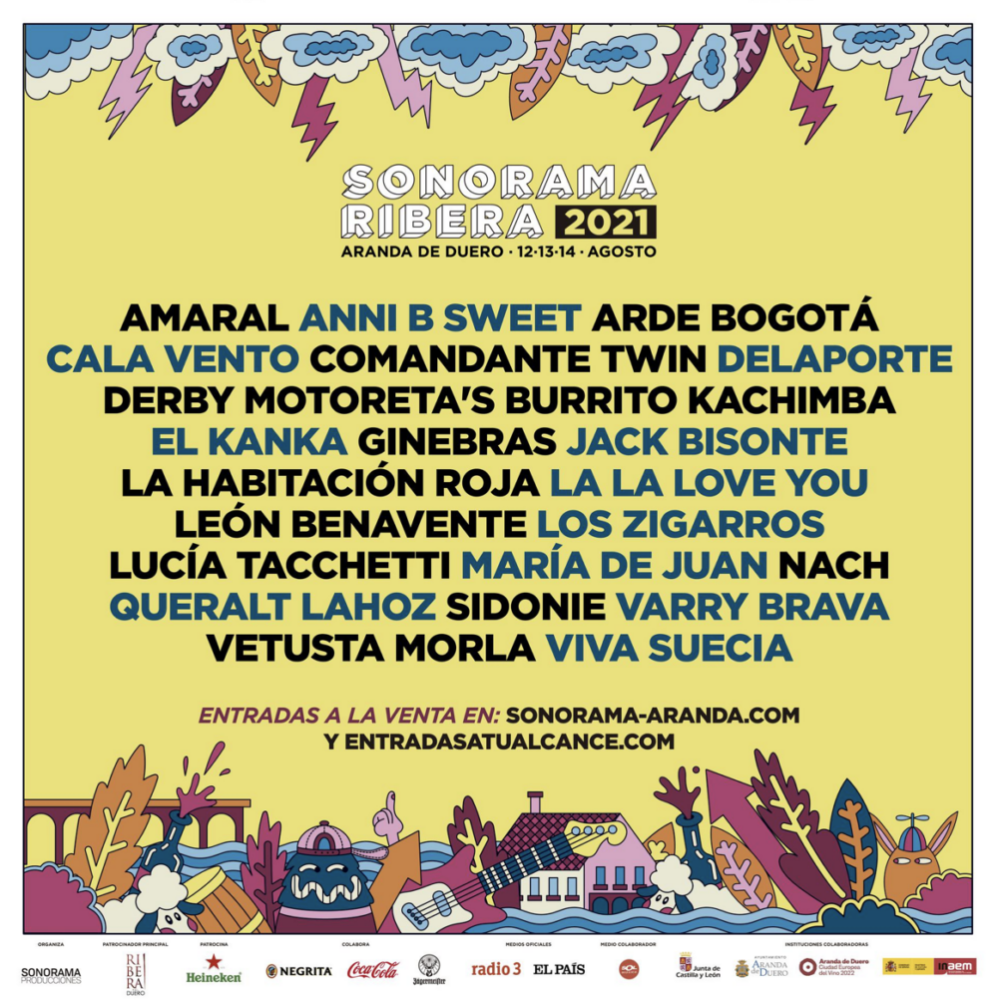 cartel sonorama ribera 2021