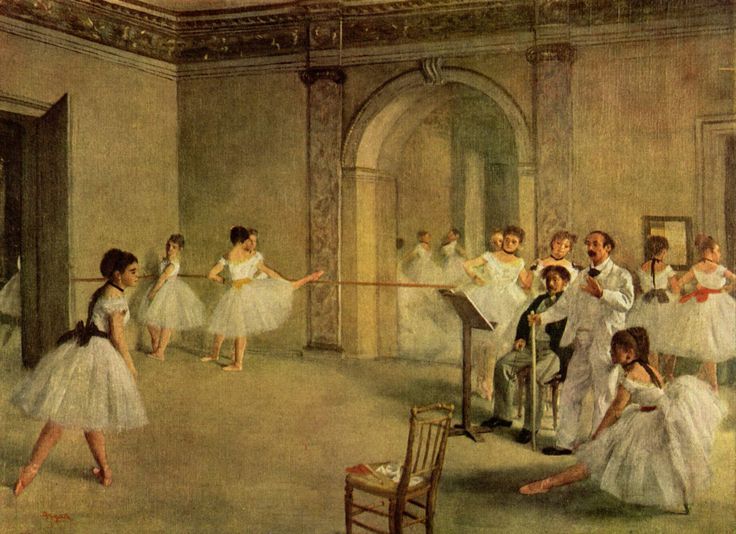 Pintura impresionista de Degas